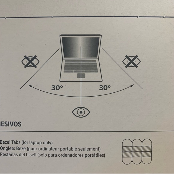 (2) Targus 4Vu Privacy Screens compatible with 17” laptops. NWT - Picture 10 of 15